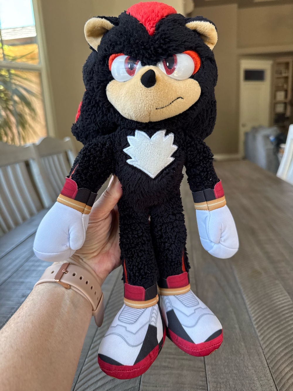 Sonic the Hedgehog 3 Movie Shadow Deluxe Plush